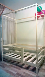 Кровать односпальная с балдахином (ОД 8.0)
